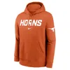 Nike Texas Club 2-hit Nickname  Men's College Pullover Hoodie In Orange