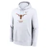 Nike Texas Club Basketball 2-hit  Men's College Pullover Hoodie In White