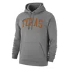 Nike Texas Club Fleece  Men's College Pullover Hoodie In Grey