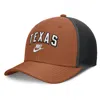 Nike Men's Texas Orange/black Texas Longhorns Legacy Arch Rise Performance Trucker Adjustable Hat In Brown