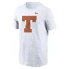 Nike White Texas Longhorns Baseball Logo T-shirt