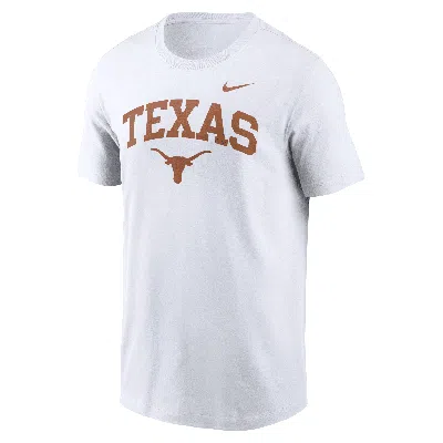 Nike Texas Longhorns Blitz  Men's College T-shirt In White