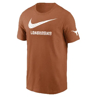 Nike Texas Longhorns Campus Mascot  Men's College T-shirt In Orange