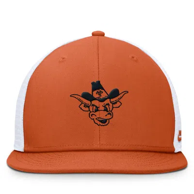 Nike Texas Longhorns Legacy Pro  Men's Dri-fit College Adjustable Hat In White