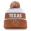 Nike Texas Longhorns Primetime Peak  Unisex College Cuffed Pom Beanie In Orange