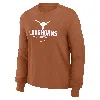 Nike Texas Longhorns Primetime University Boxy  Women's College Long-sleeve T-shirt In Orange