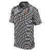 Nike Texas Longhorns Primetime Victory Striped  Men's Dri-fit College Polo In Grey