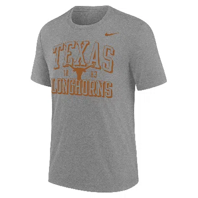 Nike Texas  Men's College T-shirt In Gray