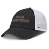 Nike Men's Black Texas Longhorns 2025 Gameday On-field Club Adjustable Trucker Hat In Black