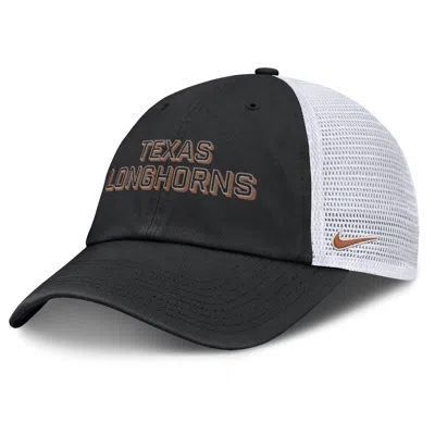 Nike Texas On-field Club Gameday  Men's College Trucker Adjustable Hat In Black