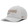 Nike Gray Texas Longhorns 2025 Sideline Dust Pinched Rise Adjustable Hat In Gray