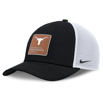 Nike Texas On-field Rise Engineered  Men's College Trucker Adjustable Hat In Black
