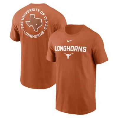 Nike Texas Orange Texas Longhorns Campus 2-hit T-shirt In Brown