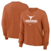Nike Texas Longhorns Primetime University Boxy  Women's College Long-sleeve T-shirt In Orange