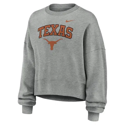 Nike Texas Phoenix Arch  Women's College Pullover Crew In Gray