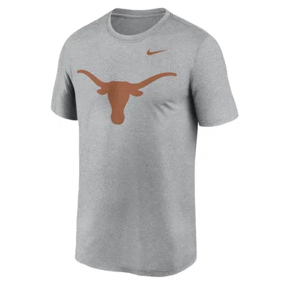 Nike Texas Primetime Legend Logo  Men's Dri-fit College T-shirt In Gray