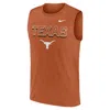 Nike Texas Orange Texas Longhorns Primetime Tricode Legend Performance Tank Top In Orange