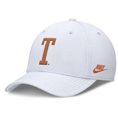 Nike Texas Primetime Rise Academic  Men's Dri-fit College Hat In White