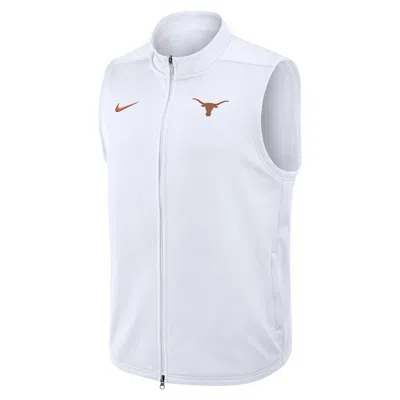 Nike Texas Primetime Victory  Men's Therma-fit College Full-zip Vest In Gray