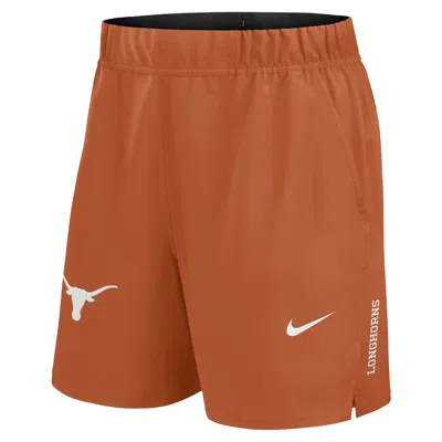 Nike Texas Primetime Victory Primary Logo Menâs  Men's Dri-fit College Shorts In Orange