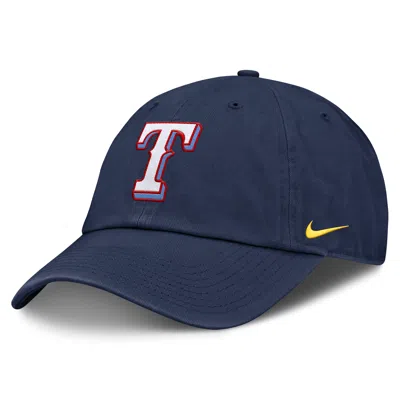 Nike Texas Rangers 2025 All-star Game Club Menâs  Men's Mlb Adjustable Hat In Blue