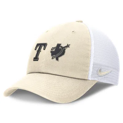 Nike Texas Rangers City Connect Club  Men's Mlb Trucker Adjustable Hat In Brown