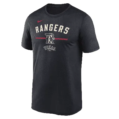 Nike Texas Rangers City Connect Legend  Men's Dri-fit Mlb T-shirt In Blue