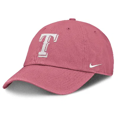 Nike Texas Rangers Club Menâs  Women's Mlb Adjustable Hat