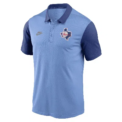 Nike Men's Light Blue Texas Rangers Franchise Cooperstown Collection Polo T-shirt