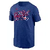 Nike Royal Texas Rangers Cooperstown Collection Retro T-shirt In Blue