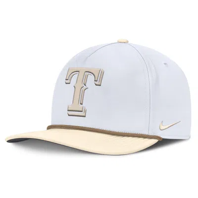 Nike Texas Rangers Pro Menâs  Men's Aerobill Mlb Adjustable Hat In White