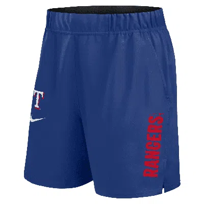 Nike Texas Rangers Victory Menâs  Men's Dri-fit Mlb Shorts In Blue