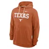 Nike Burnt Orange Texas Longhorns 2025 Sideline Standard Issue Dri-fit Hoodie In Brown
