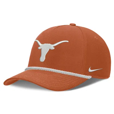 Nike Texas Sideline Rope Rise  Unisex College Adjustable Hat In Orange