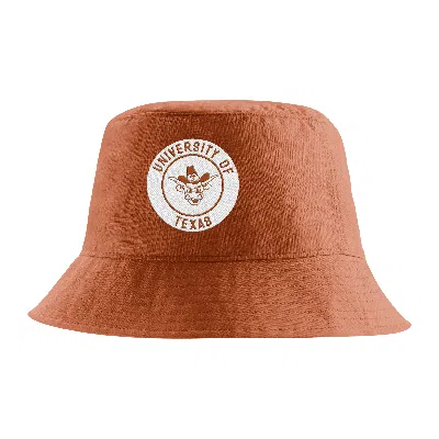Nike Texas  Unisex College Bucket Hat In Brown