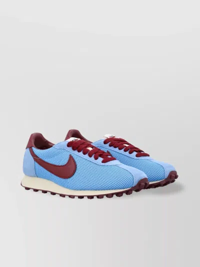NIKE TEXTILE AND LEATHER LOW-TOP SNEAKERS