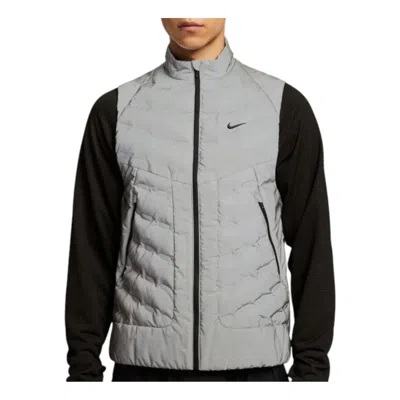 Nike Therma-fit Adv Reflective Running Vest 'reflective Silver' In Gray