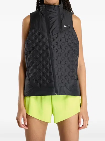 Nike Therma-fit Adv Repel Aeroloft Vest In Black