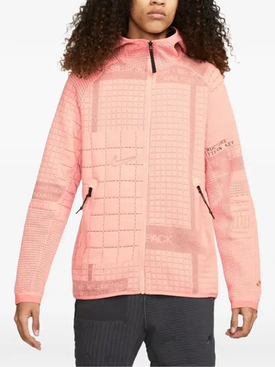 Nike Therma-fit Adv Tech Hooded Jacket In Pink