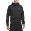 Nike Therma-fit Fitness Full Zip Hoodie In Black/black/white