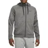 Nike Big & Tall Mens Sweatshirt Therma-fit Hoodie In Heather/dark Grey/black