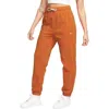Nike Therma-fit Pants In Campfire Orange/pale Ivory