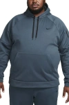 Nike Men's  Therma Therma-fit Hooded Fitness Pullover In Green