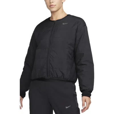 Nike Therma-fit Swift Running Jacket In Black