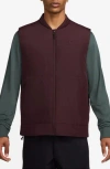 Nike Therma-fit Unlimited Training Vest In Burgundy Crush