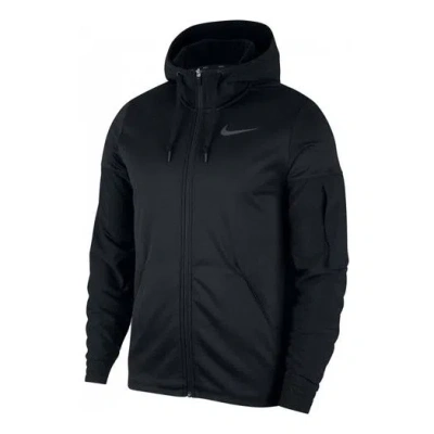 Nike Therma Training Sports Quick-dry Brushed Jacket Coat Male Black