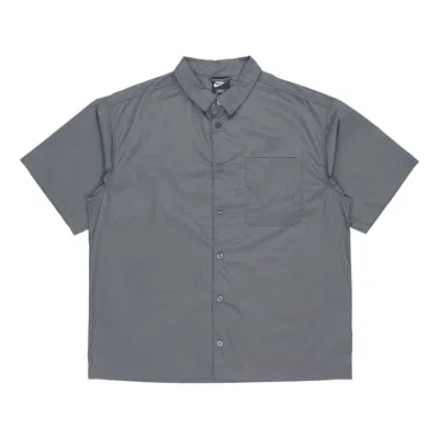 Nike Thin And Light Loose Sports Short Sleeve Shirt Gray