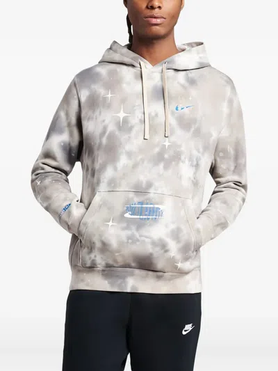 Nike Tie-dye Hoodie In Brown