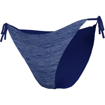 Nike Tie String Bikini Swim Bottom In Blue