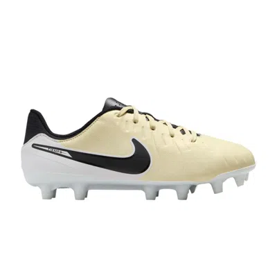 Pre-owned Nike Tiempo Legend 10 Academy Mg Gs 'mad Ready Pack' | Cream | Kid's Size 5 In White